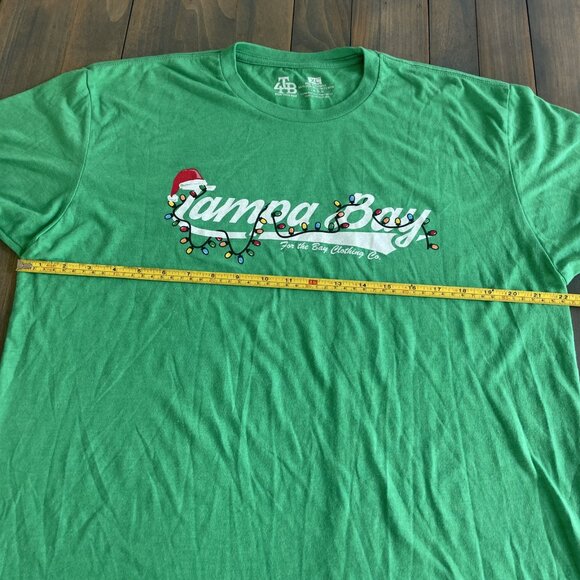 Tampa Bay Florida Christmas Holiday Lights Unisex 4TB - T-Shirt Size XL (XM1) - Picture 4 of 6